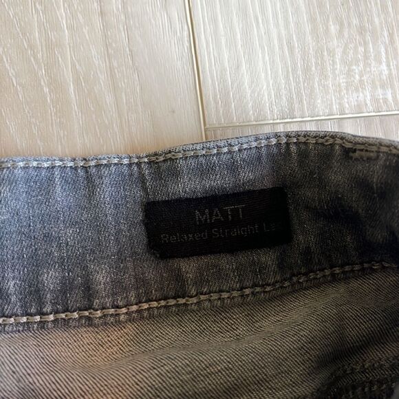 Mavi ‘White Edge’ Matt Relaxed Straight Leg Jeans Pants Size 31 31x30 - Picture 8 of 10